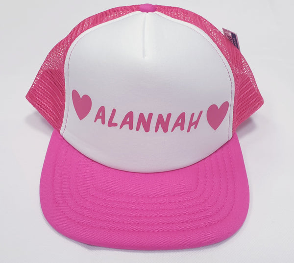 Personalised Children's Vintage Trucker Cap