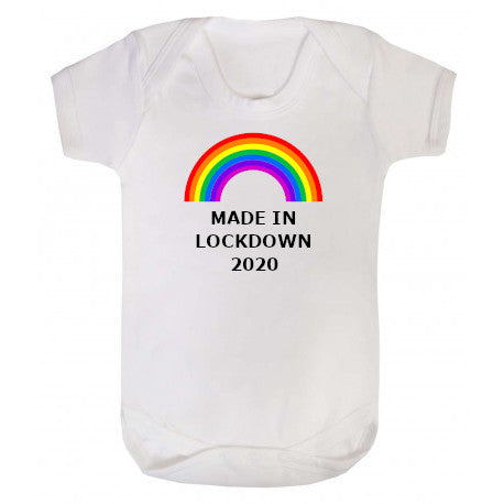 Lockdown best sale baby onesie