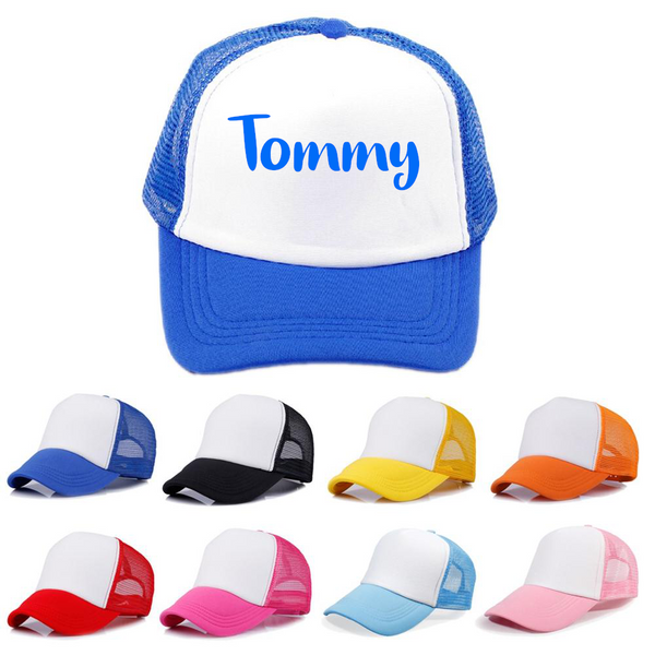 Personalised Children's Vintage Trucker Cap