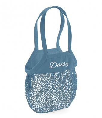 Personalised Organic Cotton Grocery Bag