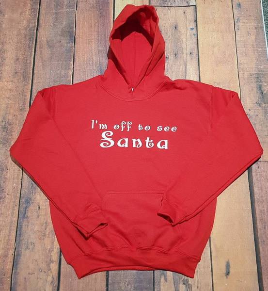 I'm off to see Santa Lapland hoodie 2024