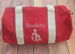 Personalised children's barrel bag