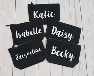 Personalised Make-up Cosmetic bag