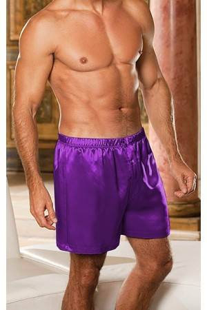 Custom made satin boxer shorts