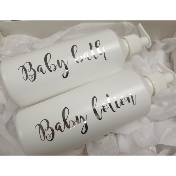 Mrs Hinch Inspired Personalised Bathroom Bottle Pump Dispensers