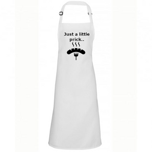 Funny Apron For Men Just A Little Prick BBQ Present Gift