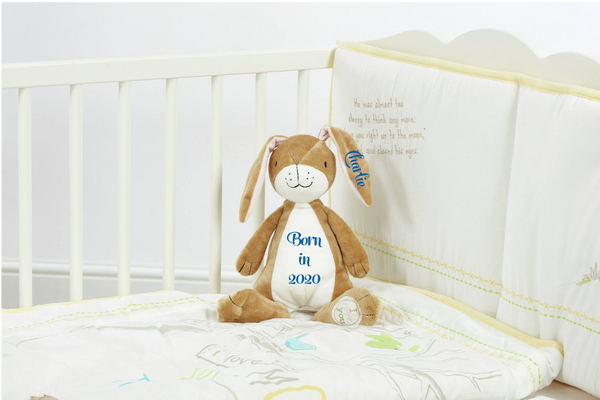 Personalised Guess How much I Love You Nut Brown Hare  Soft Toy