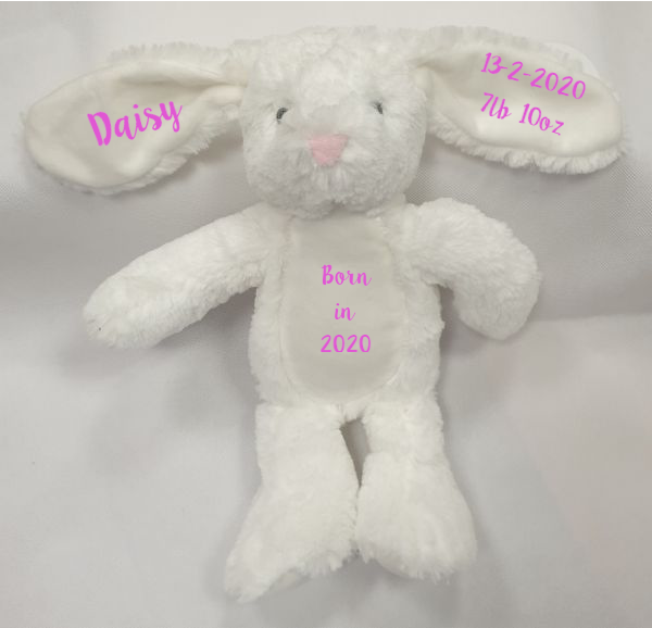 Bunny Rabbit Personalised Soft Toy